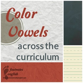 Color Vowel Chart Activities